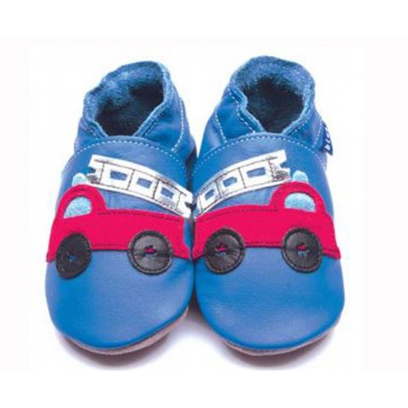 chaussons-inch-blue-camion-de-pompier-bleu-et-rouge-1367